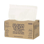 Sellars Paper Cleaning Wipers, 10.25" x 9", White, 250 Wipers/Box, 24 Boxes/Carton (18309)