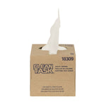 Sellars Paper Cleaning Wipers, 10.25" x 9", White, 250 Wipers/Box, 24 Boxes/Carton (18309)