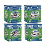 Sellars TOOLBOX Paper Cleaning Towels, 12" x 10", Blue, 20 lbs., 200 Towels/Box, 4 Boxes/Carton (55202)