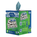 Sellars TOOLBOX Paper Cleaning Towels, 12" x 10", Blue, 20 lbs., 200 Towels/Box, 4 Boxes/Carton (55202)