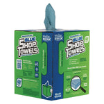 Sellars TOOLBOX Paper Cleaning Towels, 12" x 10", Blue, 20 lbs., 200 Towels/Box, 4 Boxes/Carton (55202)