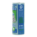Sellars TOOLBOX Paper Cleaning Towels, 9.4" x 11", Blue, 43-Ft. Roll, 21.9 lbs., 55 Sheets/Roll, 30 Rolls/Carton (54400)