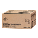 Boardwalk Polyester Food Service Wipers, 21" x 12", Blue, 150 Wipers/Carton (BWKFS150B)