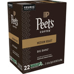 Peet's Coffee Big Bang Coffee Keurig® K-Cup® Pods, Dark Roast, 88/Carton (5000363636)