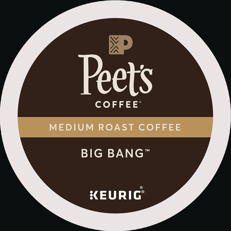 Peet's Coffee Big Bang Coffee Keurig® K-Cup® Pods, Dark Roast, 88/Carton (5000363636)