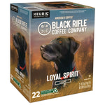Black Rifle Coffee Company Loyal Spirit Coffee Keurig® K-Cup® Pods, Light Roast, 88/Carton (5000384046)