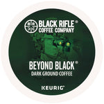 Black Rifle Coffee Company Beyond Black Coffee Keurig® K-Cup® Pods, Dark Roast, 88/Carton (5000384043)