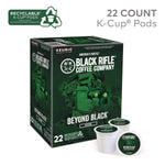 Black Rifle Coffee Company Beyond Black Coffee Keurig® K-Cup® Pods, Dark Roast, 88/Carton (5000384043)