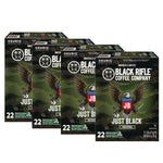 Black Rifle Coffee Company Just Black Coffee Keurig® K-Cup® Pods, Medium Roast, 88/Carton (5000384042)