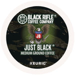 Black Rifle Coffee Company Just Black Coffee Keurig® K-Cup® Pods, Medium Roast, 88/Carton (5000384042)
