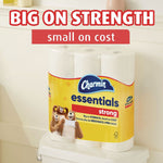 Charmin Essentials Toilet Paper, 1-Ply, White, 429 Sheets/Roll, 36 Rolls/Case (80372099)