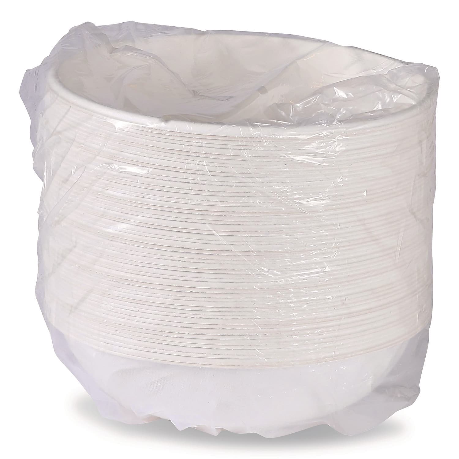 Eco-Products Vanguard Compostable Sugarcane Bowl, 32 oz., White, 400/Carton (EP-BL32CNFA)