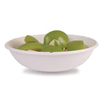 Eco-Products Vanguard Compostable Sugarcane Bowl, 32 oz., White, 400/Carton (EP-BL32CNFA)
