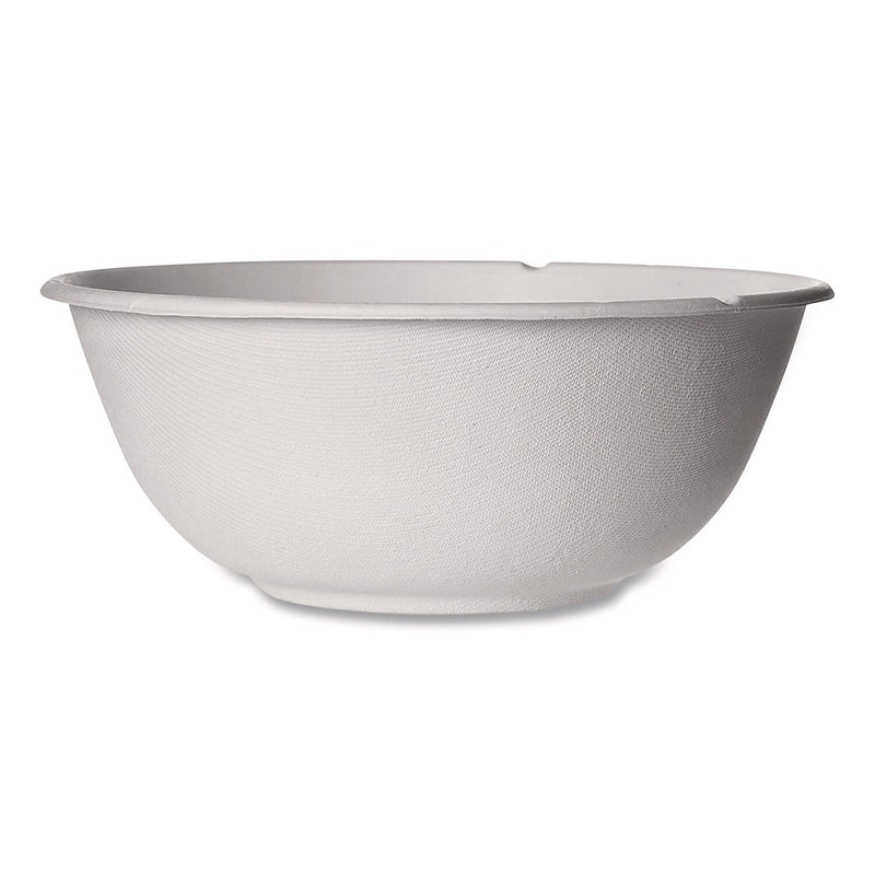 Eco-Products Vanguard Compostable Sugarcane Bowl, 46 oz., White, 400/Carton (EP-BL46CNFA)