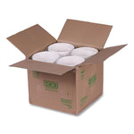 Eco-Products Vanguard Compostable Sugarcane Bowl, 46 oz., White, 400/Carton (EP-BL46CNFA)