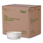 Eco-Products GreenStripe Bagasse Bowl, 32 oz., White, 300/Carton (EP-BSC32S-GS)