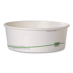 Eco-Products GreenStripe Bagasse Bowl, 32 oz., White, 300/Carton (EP-BSC32S-GS)