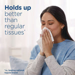 Puffs Plus Lotion Facial Tissue, 2-Ply, 124 Tissues/Box, 24 Boxes/Carton (80337535)
