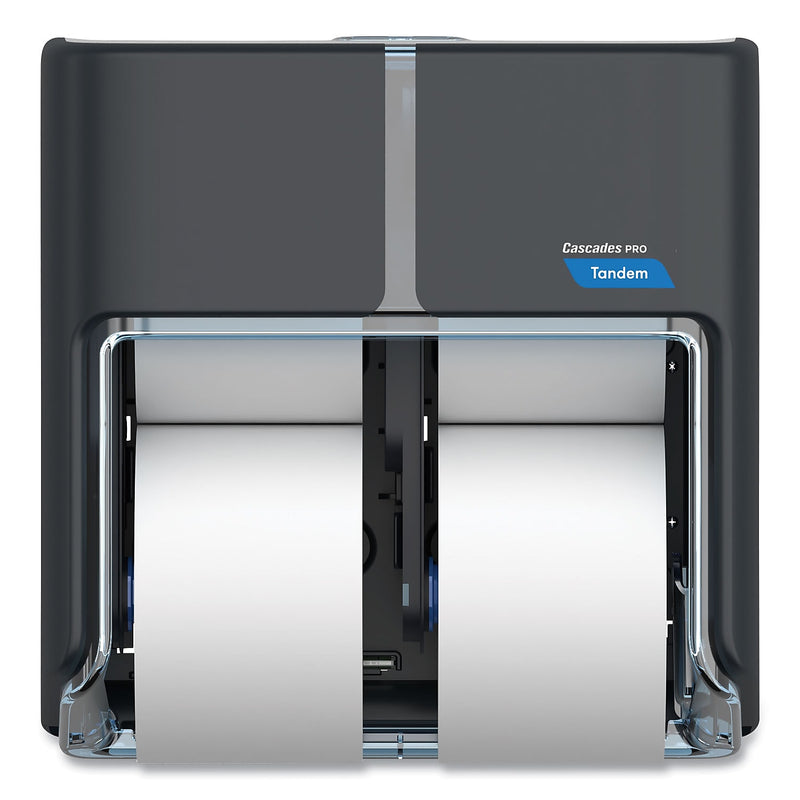 Cascades PRO Tandem Toilet Paper Dispenser, Gray (C314)