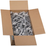 Pactiv Evergreen Meadoware Individually Wrapped High Impact Polystyrene Forks, Heavy-Weight, Black, 1000 Pieces/Carton (MKFE)