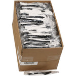 Pactiv Evergreen Gardenware Individually Wrapped Polypropylene Cutlery Set, Heavy-Weight, Black, 500 Pieces/Carton (GKFKNECH)