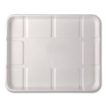 Eco-Products Compostable 10.52" Sugarcane Fiber Platters, White, 300/Carton (EP-MP8SNFA)