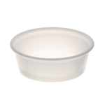 Pactiv Evergreen 1.5 oz. Portion Cups, Translucent Polypropylene, 125 Cups/Pack, 20 Packs/Carton (SPP150)
