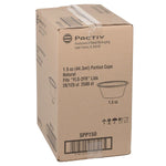 Pactiv Evergreen 1.5 oz. Portion Cups, Translucent Polypropylene, 125 Cups/Pack, 20 Packs/Carton (SPP150)