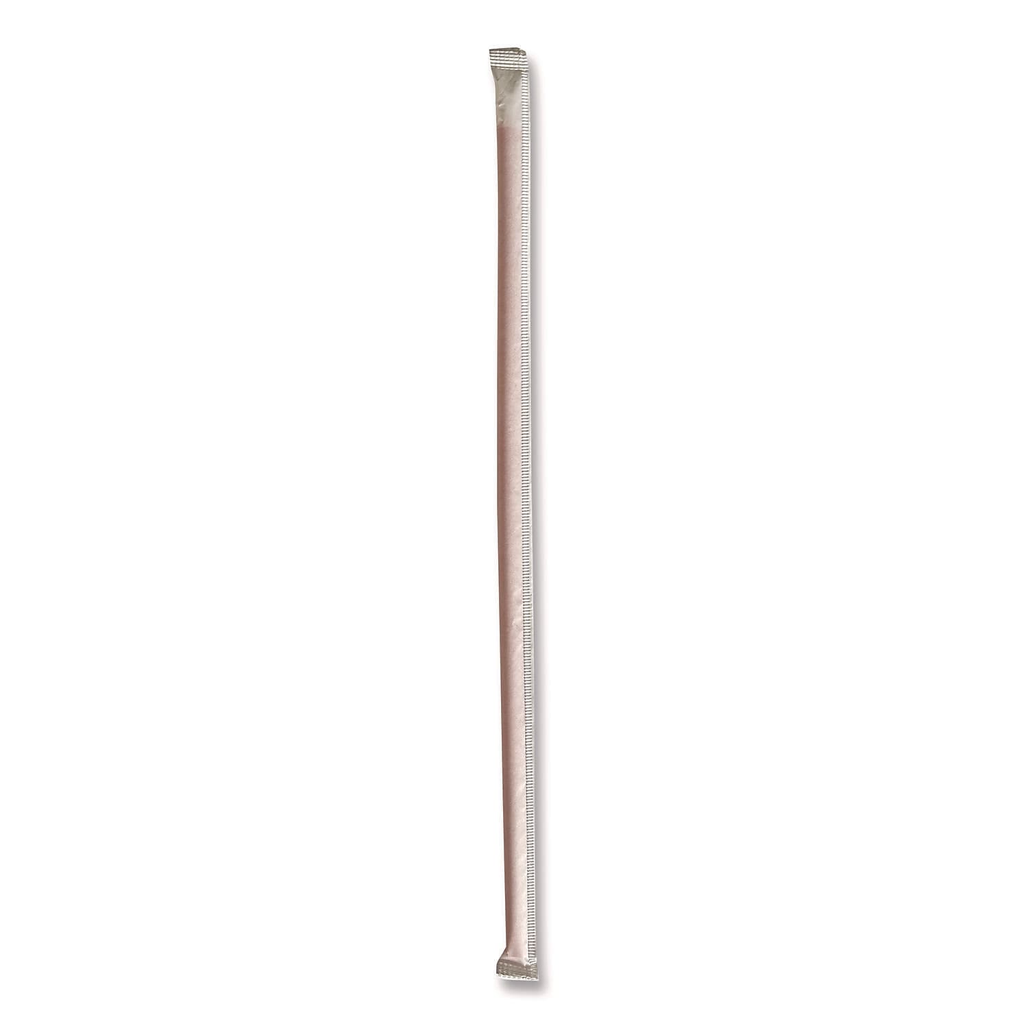 Boardwalk Wrapped Red Plastic Straws, 1200/Carton (BWKGST1025RD)
