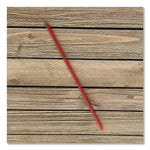 Boardwalk Wrapped Red Plastic Straws, 1200/Carton (BWKGST1025RD)