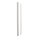 Pactiv Evergreen Wrapped Translucent Plastic Straws, 1800/Carton (YSTWG1026)