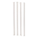Pactiv Evergreen Wrapped Translucent Plastic Straws, 1800/Carton (YSTWG1026)
