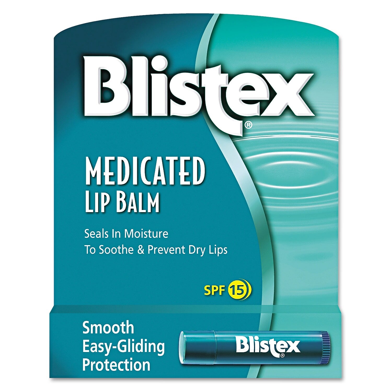 Blistex Medicated Lip Balm, SPF 15, 0.15 oz (BL-83124)