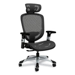Alera Minerva Ergonomic Mesh Swivel Task Chair, Black (ALEMV41BME18)