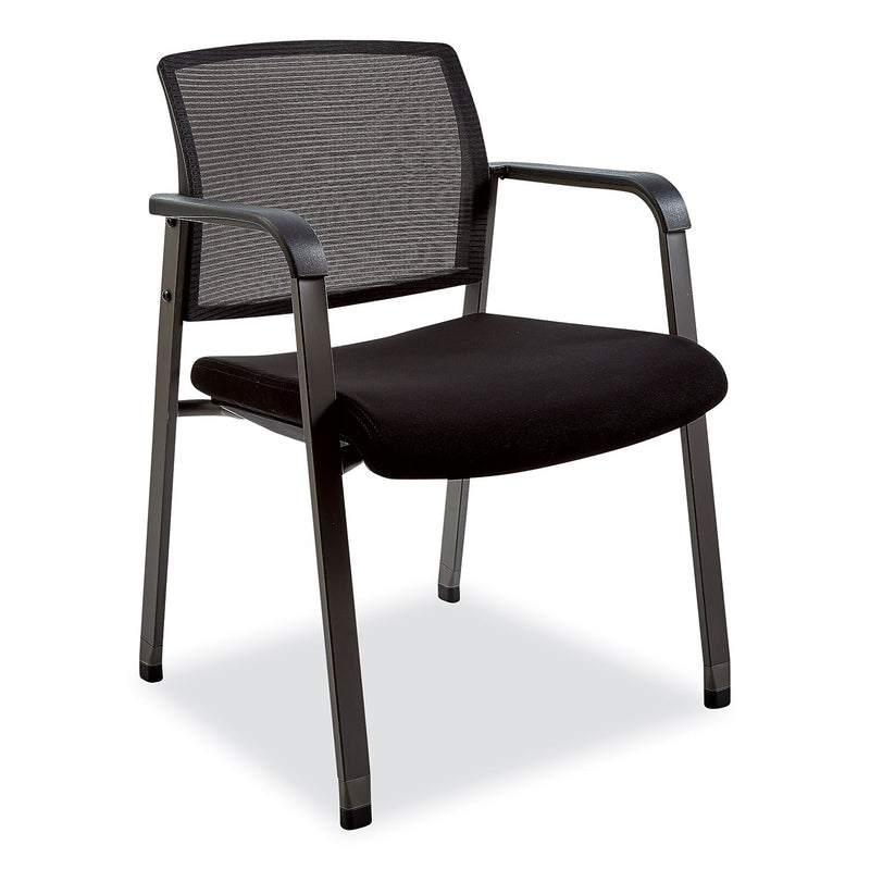 Alera Elgar Fabric Conference Chair, Black (ALEER4317)