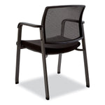 Alera Elgar Fabric Conference Chair, Black (ALEER4317)