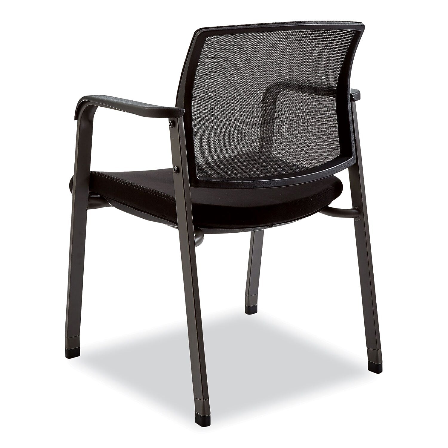 Alera Elgar Fabric Conference Chair, Black (ALEER4317)