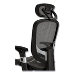 Alera Minerva Ergonomic Mesh Swivel Task Chair, Gray (ALEMV41BME48)