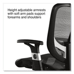 Alera Minerva Ergonomic Mesh Swivel Task Chair, Gray (ALEMV41BME48)