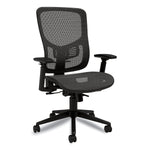 Alera Hollins Ergonomic Mesh Swivel Task Chair, Black (ALEHL42BME18)