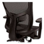 Alera Hollins Ergonomic Mesh Swivel Task Chair, Black (ALEHL42BME18)