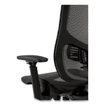 Alera Hollins Ergonomic Mesh Swivel Task Chair, Black (ALEHL42BME18)