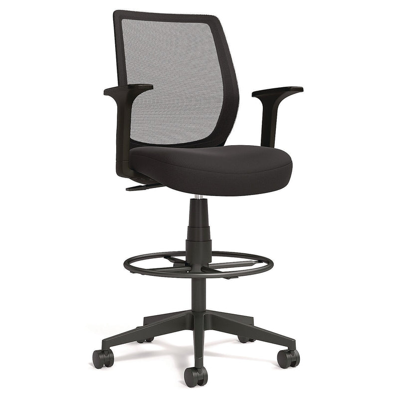 Alera Wessex Ergonomic Fabric Task Chair, Black (ALEWX46BME17)