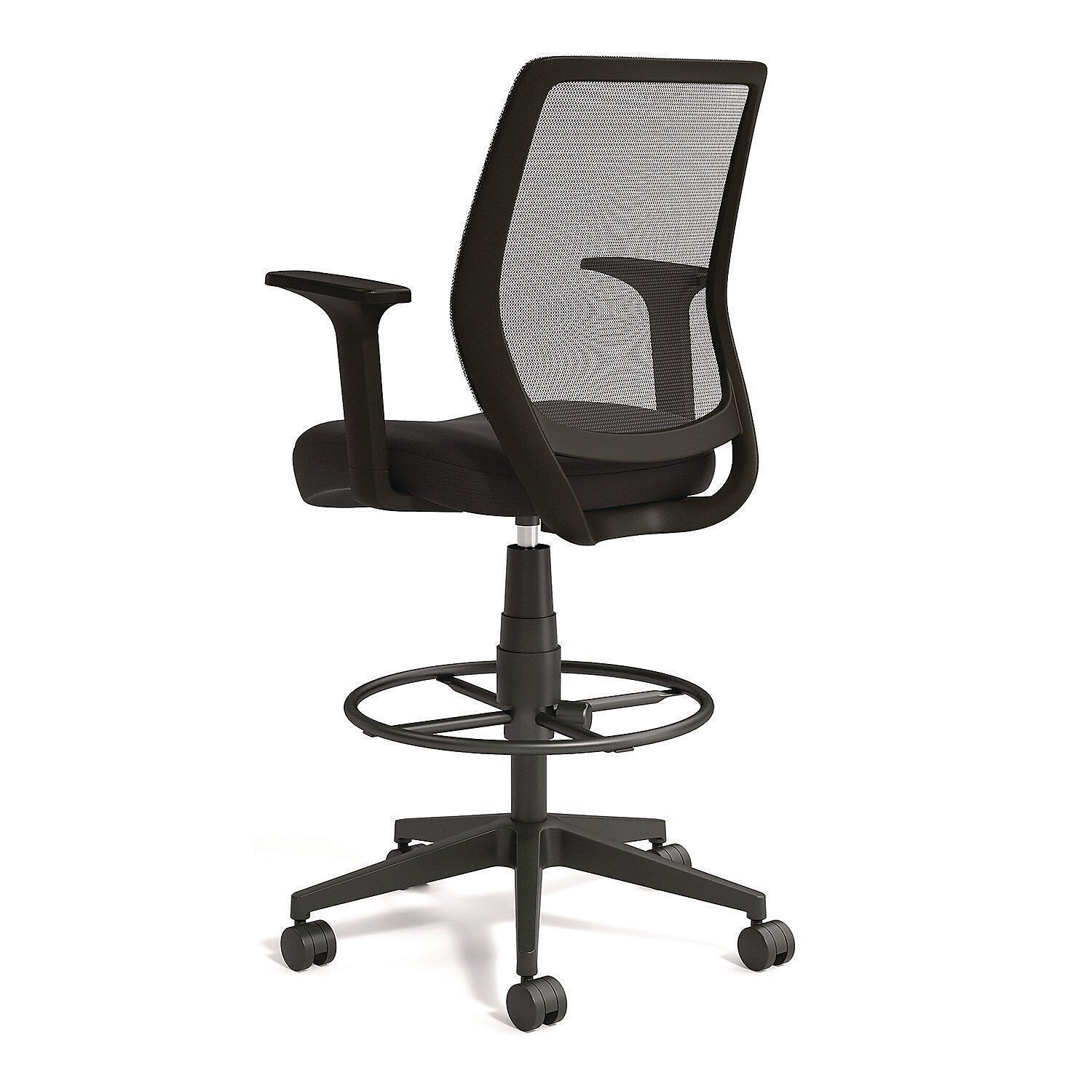 Alera Wessex Ergonomic Fabric Task Chair, Black (ALEWX46BME17)