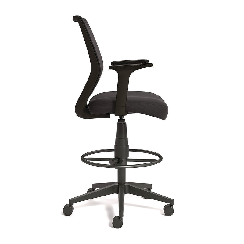 Alera Wessex Ergonomic Fabric Task Chair, Black (ALEWX46BME17)