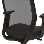 Alera Wessex Ergonomic Fabric Task Chair, Black (ALEWX46BME17)