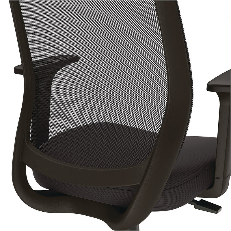 Alera Wessex Ergonomic Fabric Task Chair, Black (ALEWX46BME17)