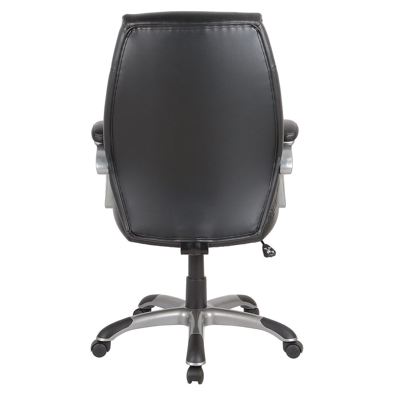 Alera Fulford Ergonomic Leather Manager Chair, Black (ALEFD41B19)