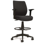 Alera Wessex Ergonomic Fabric Task Chair, Black (ALEWX4614)