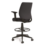 Alera Wessex Ergonomic Fabric Task Chair, Black (ALEWX4614)